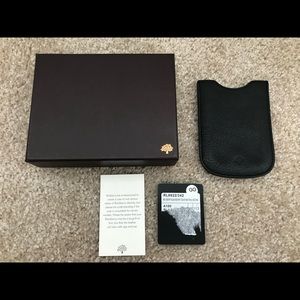 Mulberry leather BlackBerry cover